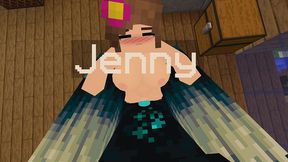 the jenny mod fapcraft minecraft - its jenny and she is getting fucked by the warden and his massive cock