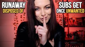 RUNAWAY SUBS GET DISPOSED OF ONCE UNWANTED 4K - ELLIE IDOL