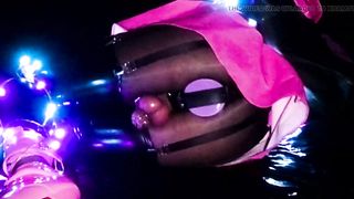 Sissy Maid Holiday Self Restrain Bondage