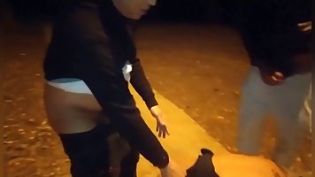 Busty blonde honey, Izabela Pimenta got gangbanged the other night and liked it a lot