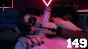 Futuristic Hentai Futa Takes Full Nelson Control for Intense Orgasm Action