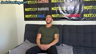 Amateurish jock stroking hard on casting