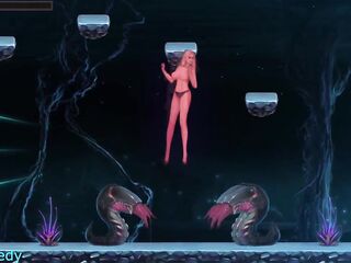 Hawt Blond Fight her way throughout lewd Aliens (Darksome Star)