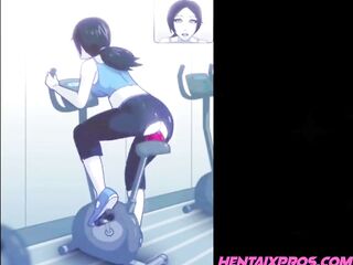 2D Toon - Workout Creampie and Soaked Snatch (Uncensored)