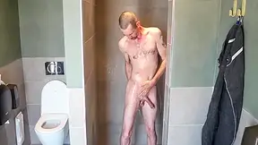 Campshower Fun - Having Fun After A Long Day
