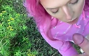 Tgirls fucking and sucking outdoors
