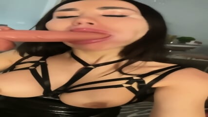 Katty Candi blowjob & anal for Alexander