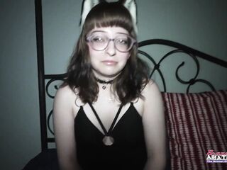 Enjoyable Brunette Hair With Cat Ears Riri Gets Mouth Screwed And Booty Screwed!