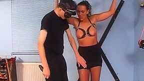 Tied Up German Babe Fucked Hard After Bdsm Satisfaction
