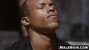 MaleNoir.com - Danny Gunn's private ass-stretching session with