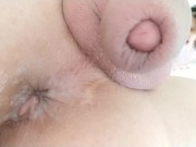 Wet hole is ready to fuck - ass winking and begging for fuck