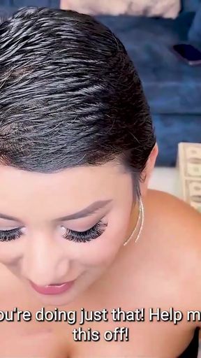 Hot brunette with huge tits gets fucked intensely by a huge cock in a casting   Clip 2