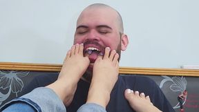 Foot Worship, Lua Vulgo, GiiH Spanic and Slave Mude, FULL HD