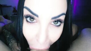 CUM INTO MOUTH I just Wanted to Suck his Dick before going to BED ChantyChrys