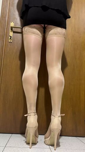 Crossdresser legs