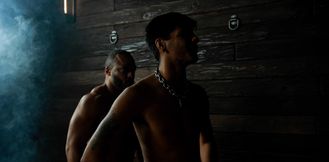 Erotic maledom anal sensations with a black master