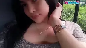 Public Amateur Busty TS Filipina Sexy Shemale