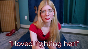 Describing My Latest Cat Fight While Jerking You Off