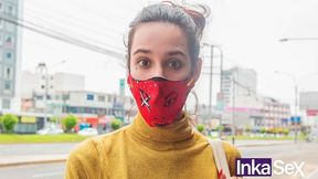 inka sex - modelo venezolana es follada en plena sesion de fotos por peruano de verga grande.