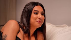 Beautiful Latina Bangs a