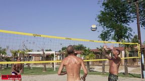 musa martina after beach volley, have a sex with 4 horny guys! (dry)