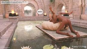 The Tavern pt. 4 - Old Elf Wizard'_s Huge cock is the only thing that can withstand the Queens Powerful Pussy