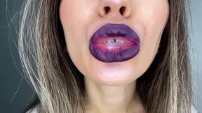 Sexy Girl Spitting Slow Mo 2