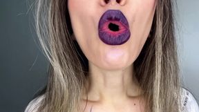 Sexy Girl Spitting Slow Mo 2