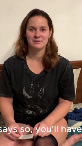 Epic moment from "Playing Dare Cards with my stepsister"