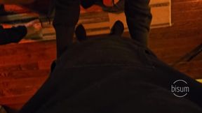 Hotwife and bi husband share with three other men in a wild MMMF foursome