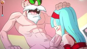 Sexy multiverse bangs, anime sex fiesta, Bulma gets gang-banged by Dragon Ball Z