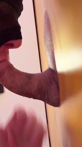 Gloryhole Overload - Horny Old Stud Blows Way Too Early