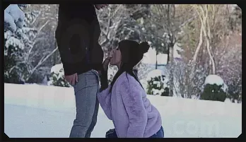 Lexi Layo and Raul Costa Anal Sex in the Snow
