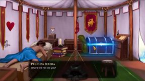 Redhead Farm Girl Gets Big Cock In Anime Video Game Porn Adventure