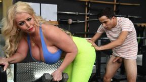 Alura Jenson's XXX Workout with Horny Ricky Spanish Will Leave You Sweating and Busting Nuts in the Gym