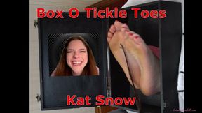 Box O Silly Toes Goddess Kat Snow - POV Foot Tickling With Male Tickling Female Feet
