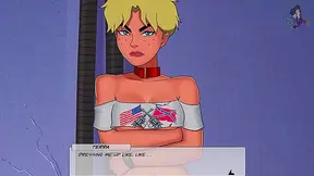 PowerGirl Gets Sweaty & Frosty With Muscle Vixens In DC Comics Hentai Fantasy