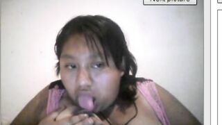 Mexicana en Webcam: ¡Enseñando Tetas!