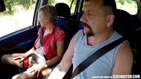 Mature Whore Spoons Public Pigs in Lecherous Mirek's Lap