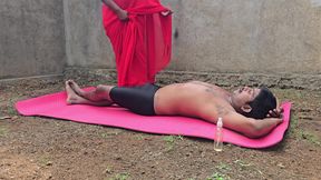 Indian Saree Cock Cleaning MILF Hard 69 Suck and Hard Fuck with Boss Big Dick