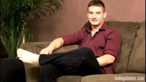 Eddie Blake Explodes in Intense Gay Masturbation Session
