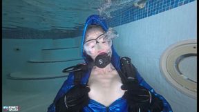 Scuba Latex Strip Neoprene Underwater Reveal - AVI