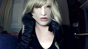 Bunny May Pt3! Female Mask Girl Unmasks Out Of Her Bunny To Double Mask In May! - Lina Paige