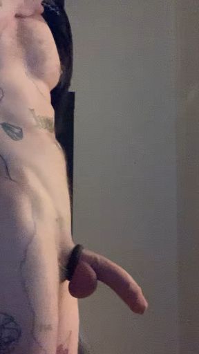 showing off juicy dick
