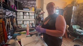 Preparation for sounding with Domina Satana &amp; Mistress Izar