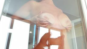 Milf cougar tits and sloppy blowjob