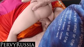 teen with very tight ass & pussy make porn with stepdaddy pov
