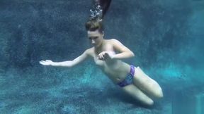 Kimber Lee underwater gropecam