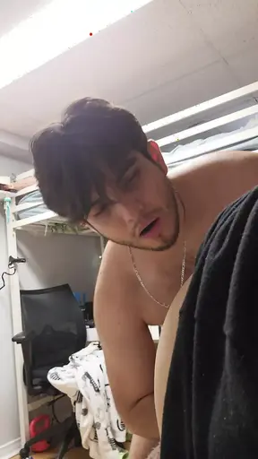 Petite teen with thick cock gives hot doggy sex