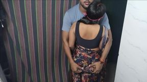 Big Tits Indian Housewife Fucked in Saree Boobs Bouncing up and Down